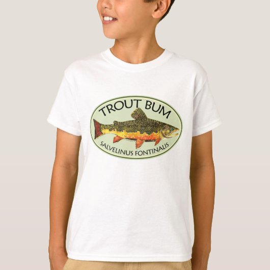 トラウバム魚釣り Tシャツ (正面)