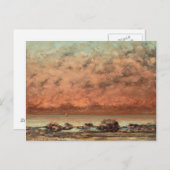 トラウビルの黒岩, 1865-66 ポストカード (正面/裏面)