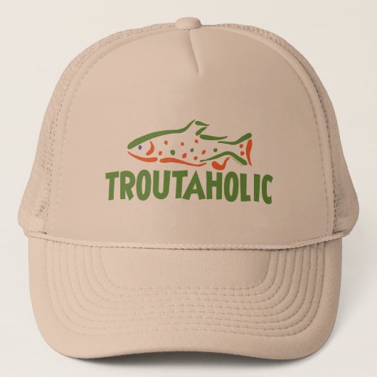 トラウフィッシャーマン魚釣り キャップ (正面)