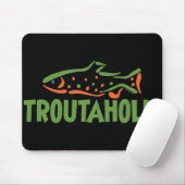 トラウフィッシャーマン魚釣り マウスパッド (マウス)