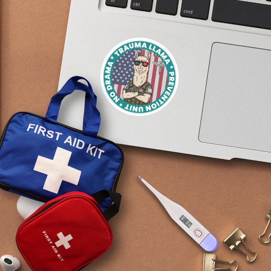 トラウマおもしろいラマ防止ユニット医療 ラウンドシール