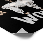 トラウマラマEMTデザインメディアEMSアルパカ ポスター (角)