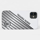 トラウマ看護師 医療従事者 Case-Mate iPhoneケース (裏面(横))