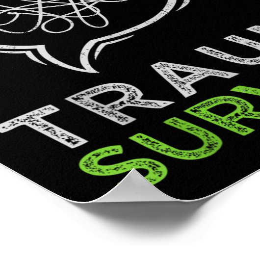 トラウマ誇りを持ったサバートラウマセラピー精神衛生 ポスター (角)