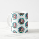 トラウマLlama防止ユニットコーヒーマグ コーヒーマグカップ (正面左)