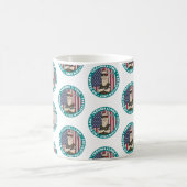 トラウマLlama防止ユニットコーヒーマグ コーヒーマグカップ (中央)