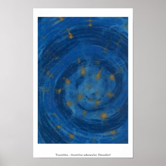 トラウムブラウ – ドリームブルー ポスター (正面)