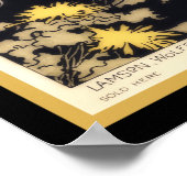 トラウメ恋しく思レ1895年アールヌーボーポスター ポスター (角)