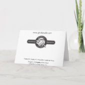 トラウユーモアのあるトカード(引用文2) カード (裏面)