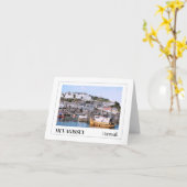 トラウラーが帰ってくる、メヴァギッシー、コーンウォール カード (黄色い花)