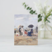 トラウヴィル,シェーンデプラージュ – ユージェーンブダン ポストカード (スタンド正面)