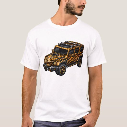 トラオレンジアドベンチャーSUV — BV-JTO Tシャツ (正面)
