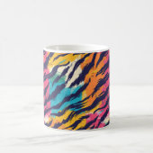 トラカラフルストライプー コーヒーマグカップ (中央)