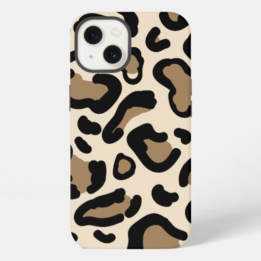 トラカラーパターン 動物好き iPhoneケース (裏面)