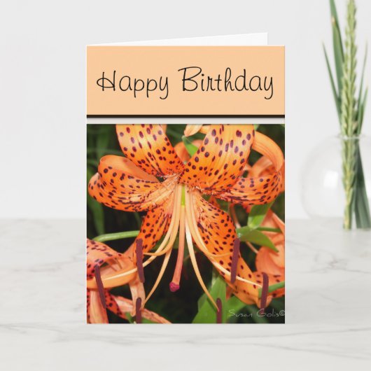 トラガノコバン 誕生日カード カード (正面)