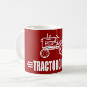トラクおもしろいタ コーヒーマグカップ (正面左)