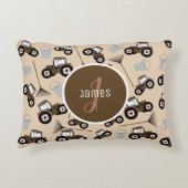 トラクカスタマイズトラックトラックパターンファーム機器 アクセントクッション (正面)