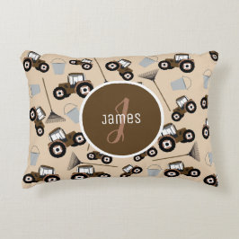 トラクカスタマイズトラックトラックパターンファーム機器 アクセントクッション