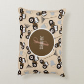 トラクカスタマイズトラックトラックパターンファーム機器 アクセントクッション (裏面(縦))