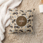 トラクカスタマイズトラックトラックパターンファーム機器 クッション (ブランケット)