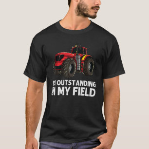 トラクカッコいいレメン男性へズビッグ農業ビークルTru Tシャツ