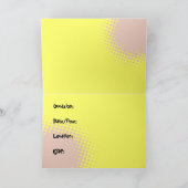 トラクカラフルタパーティの招待状:写真の追加 招待状 (内部)