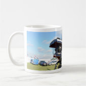 トラクションエンジンのレナウン号 コーヒーマグカップ (左)