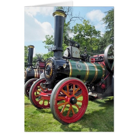 トラクションエンジンカード (正面)