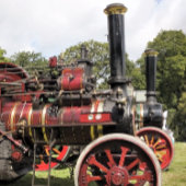 トラクションエンジン キャンバスプリント