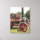 トラクションエンジン キャンバスプリント (正面)