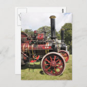 トラクションエンジン ポストカード (正面/裏面)