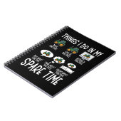 トラクタおもしろいーラバー農家トラクター ノートブック (左側)