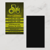 トラクタグランジ建築カスタム名刺 名刺 (正面/裏面)