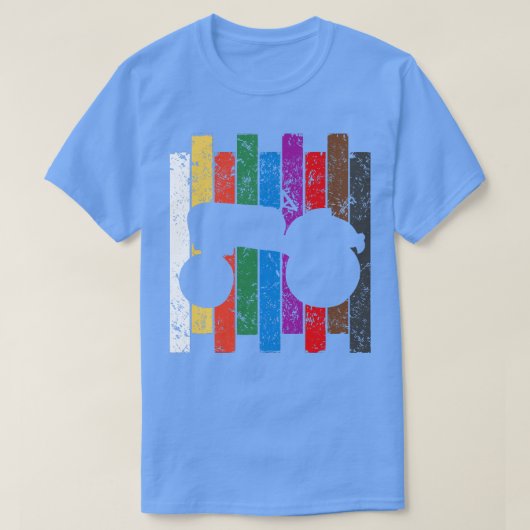 トラクタシルエット Tシャツ (デザイン正面)