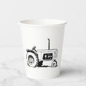 トラクタスケッチ 紙コップ (正面)