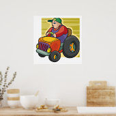トラクタドライバ ポスター (キッチン)