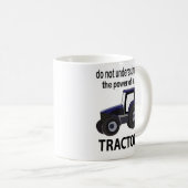 トラクタパワートラクタ コーヒーマグカップ (正面右)