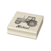 トラクタパーソナライズされたファーム ラバースタンプ (スタンプ)