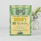 トラクタパーティの招待状 招待状 (スタンド正面)