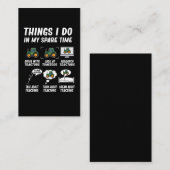 トラクタボーイおもしろい農業トラクタ 名刺 (正面/裏面)