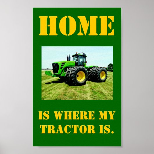 トラクタポスター ポスター (正面)