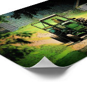 トラクタポスター ポスター (角)