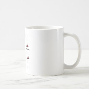 トラクターおもしろいーが大好き6私がMで行うこと コーヒーマグカップ