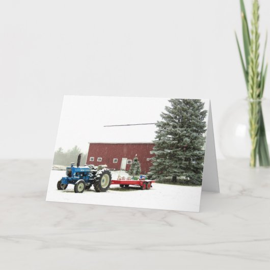 トラクターおよび納屋 シーズンカード (正面)