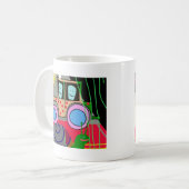 トラクターとカタツムリ コーヒーマグカップ (正面左)