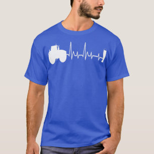トラクターとビール 農業 農家 トレッキング Tシャツ
