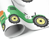 トラクターとワゴン ラッピングペーパー (ロールコーナー)