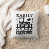 トラクターに容易に気を取られる クッション (ブランケット)