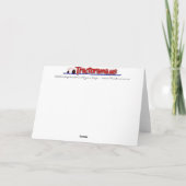 トラクターのクリスマスカード(ビジネス用またはファミリ用) シーズンカード (裏面)