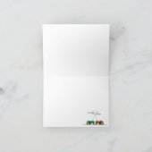 トラクターのサンキューカード サンキューカード (内部)